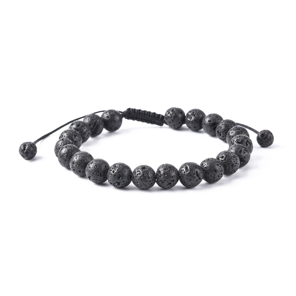 *DERNIÈRE CHANCE* X36 | Bracelets diffuseurs avec œil de tigre et pierres de lave