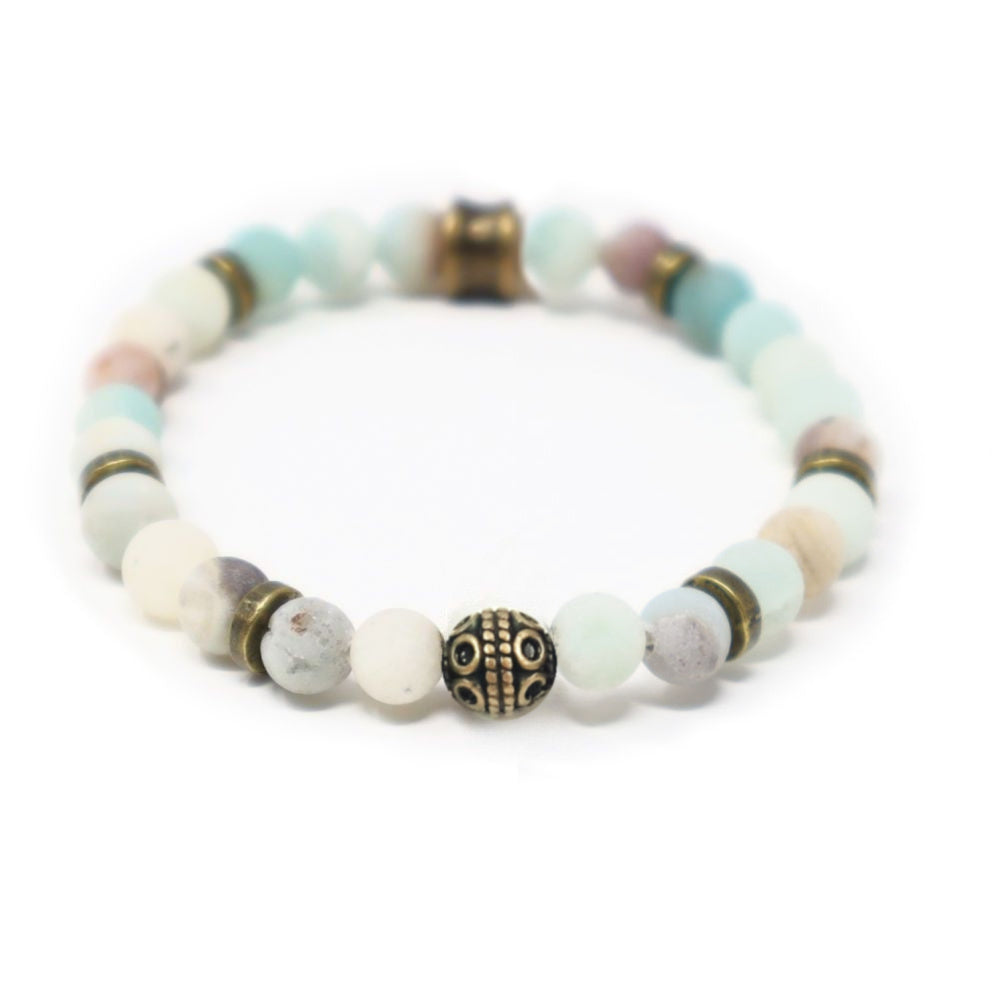 X02 | Bracelets avec amazonite
