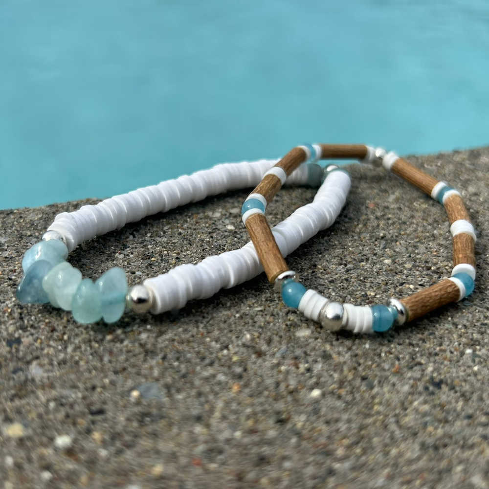 *LAST CHANCE* X30 | Aquamarine Bracelets