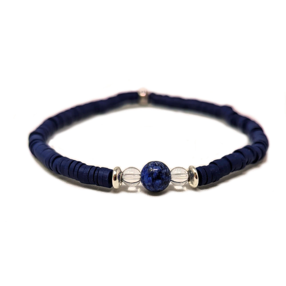 *LAST CHANCE* X31 | Lapis Lazuli & Crystal Quartz Bracelets