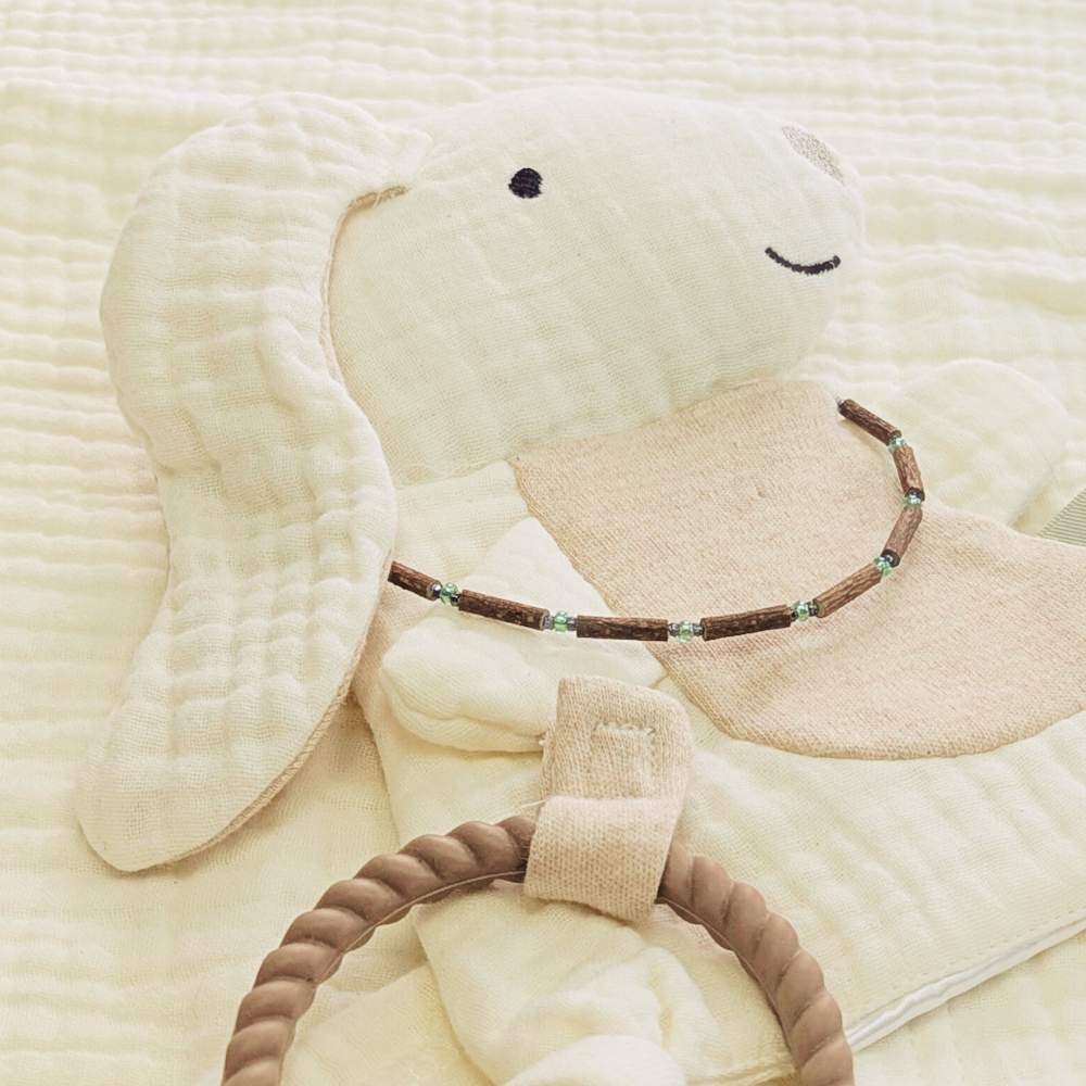 Baby Teething Necklace With Safe Clasp