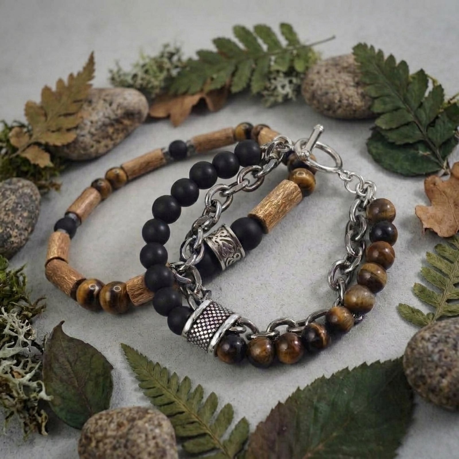 X53 | Tiger Eye Bracelet Set