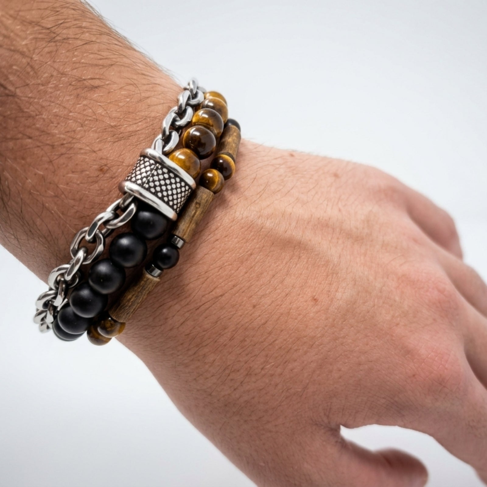 X53 | Tiger Eye Bracelet Set