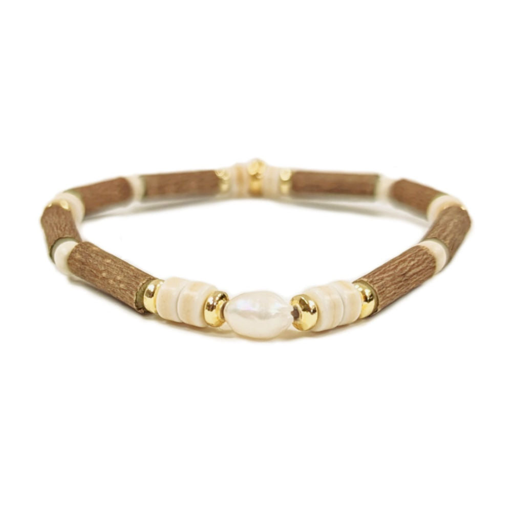 *LAST CHANCE* X20 | Freshwater Pearl Golden Bracelets