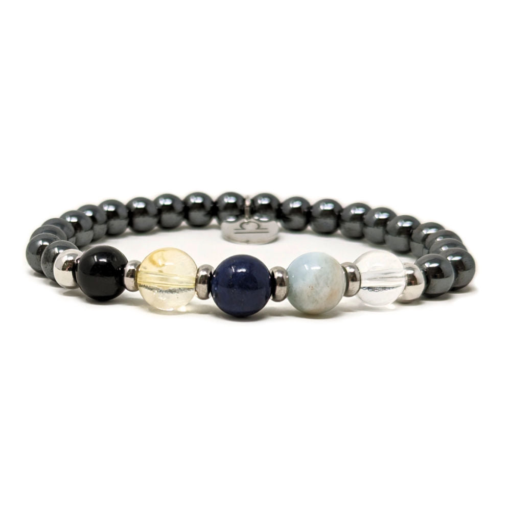 H07 | Duo de bracelets BALANCE 6 mm hématite