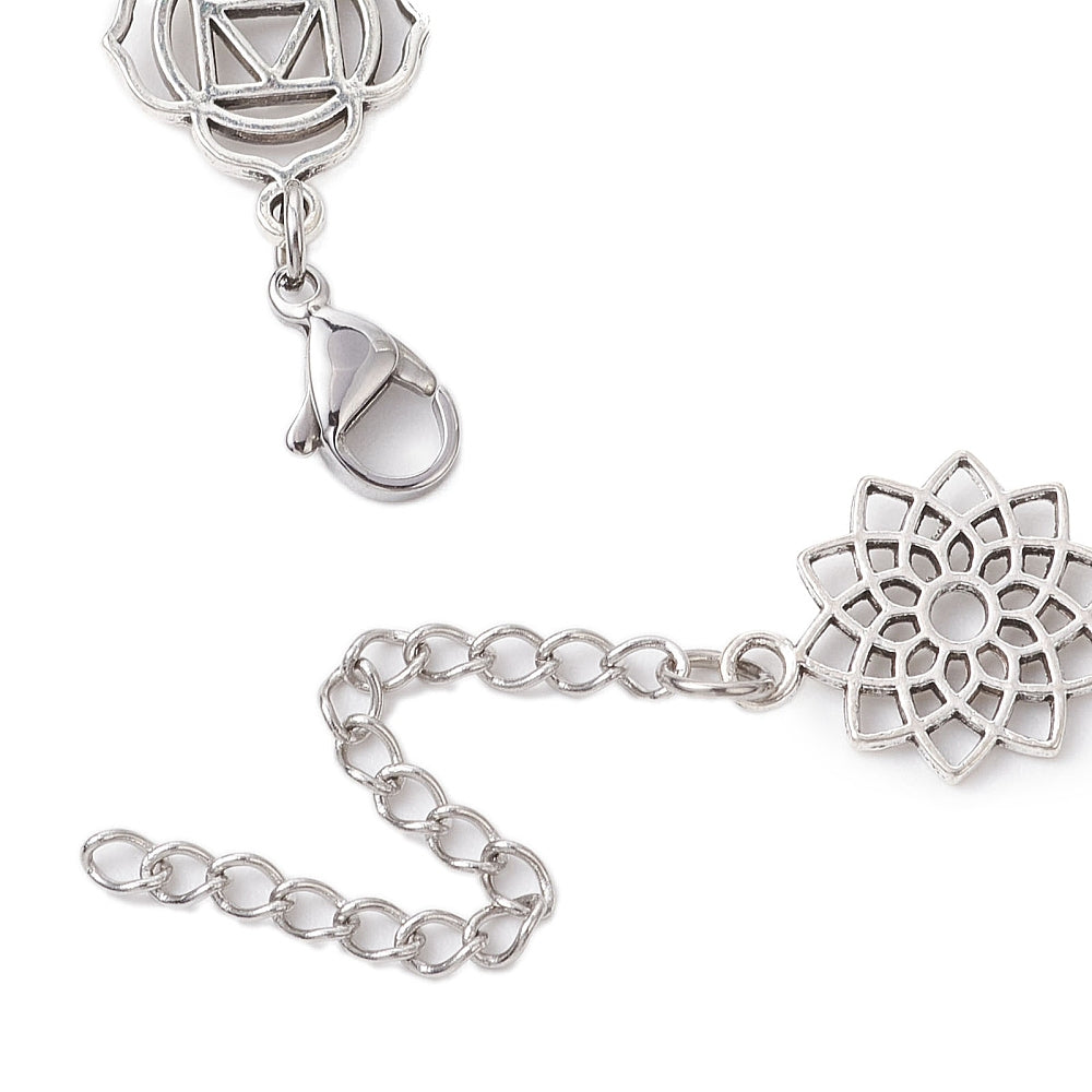 XX11 | Charm bracelets in alloy with a chakra theme