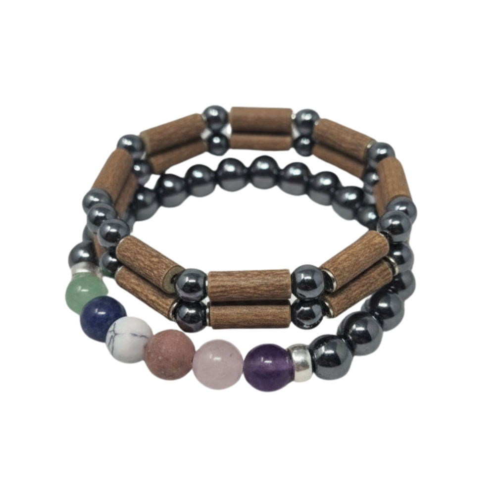 X61 | Ensemble de bracelets 6mm ANXIÉTÉ