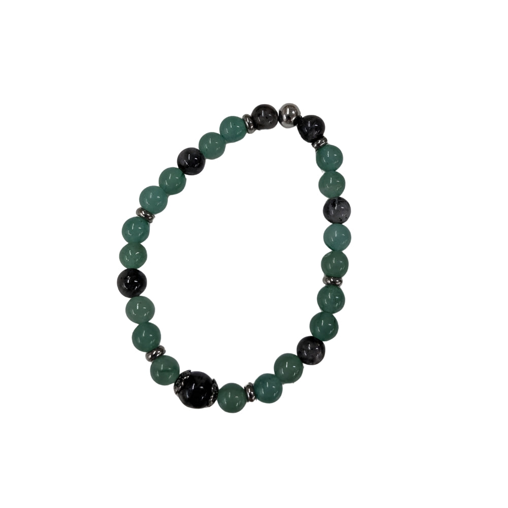 X22 | Bracelets avec aventurine verte et labradorite