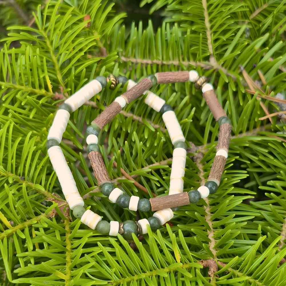 X32 | Green Jade Bracelets Duo