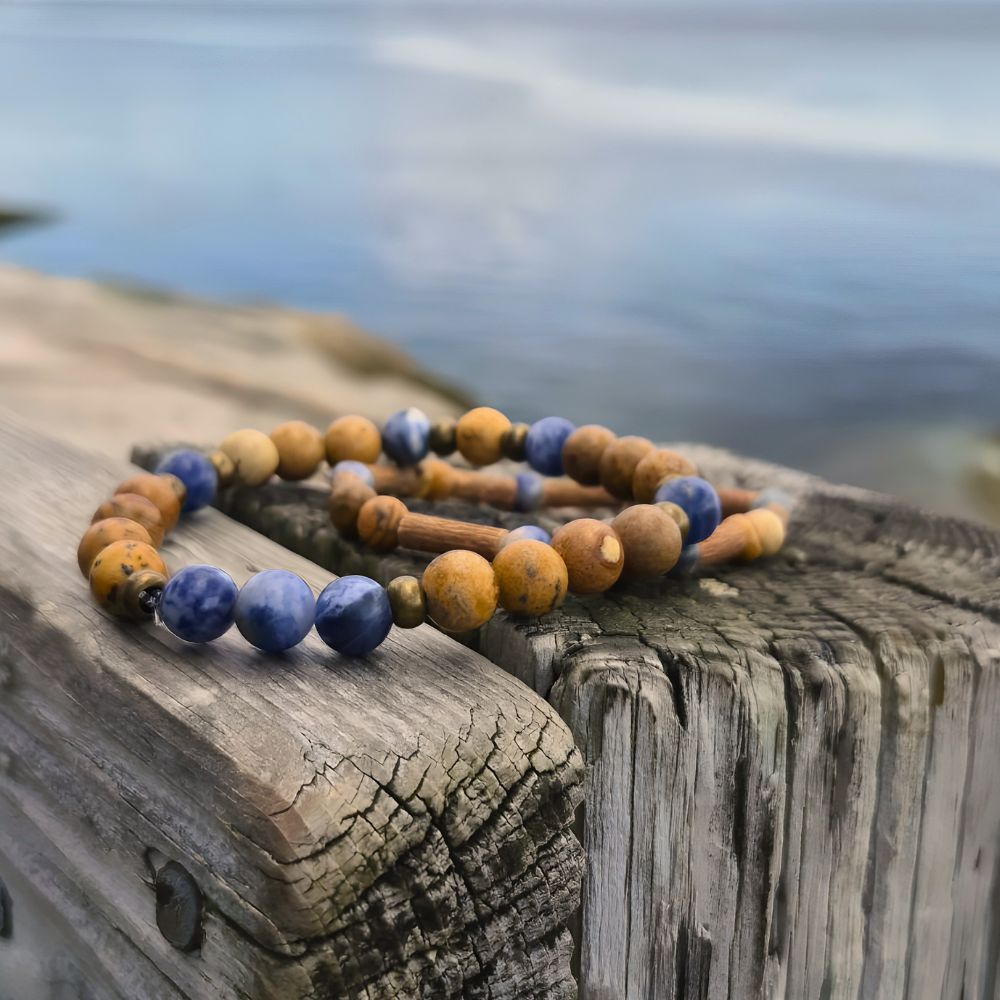 X48 | Sodalite & Picture Jasper Bracelets