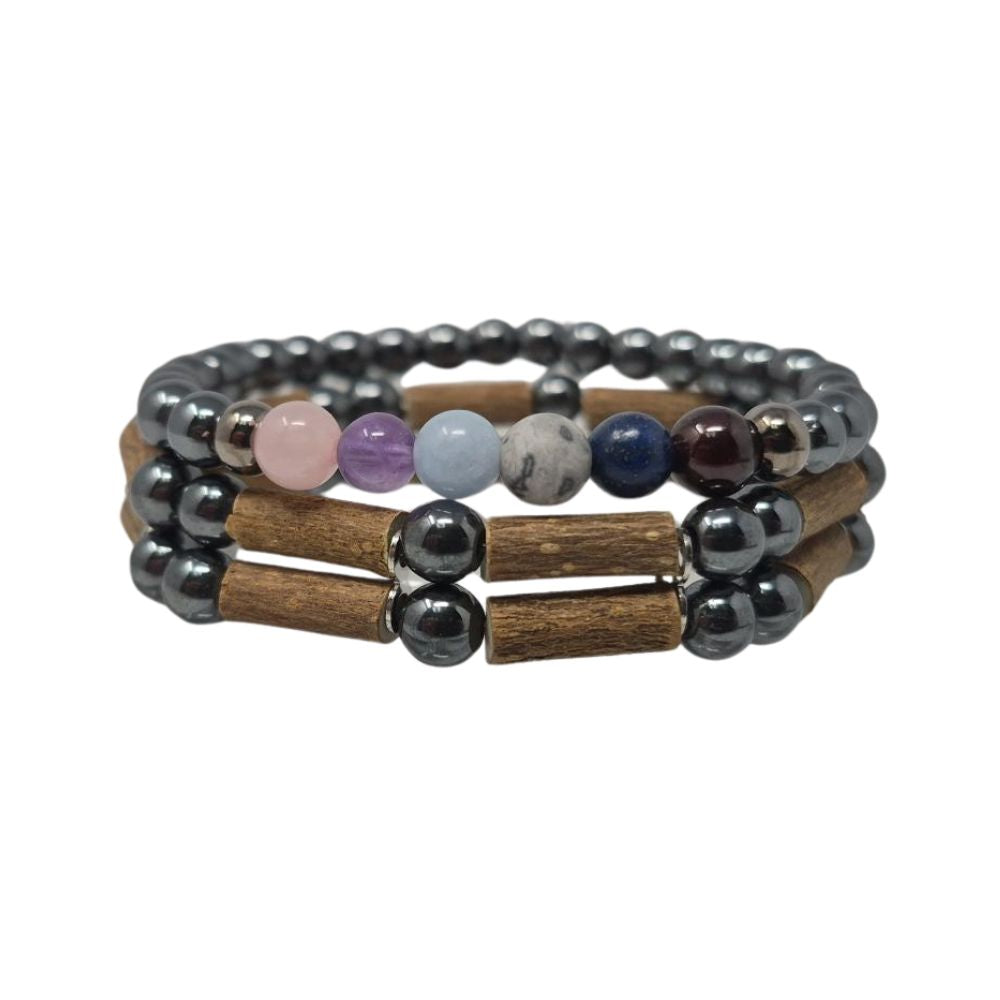 X72 | Ensemble de bracelets 6mm CIRCULATION