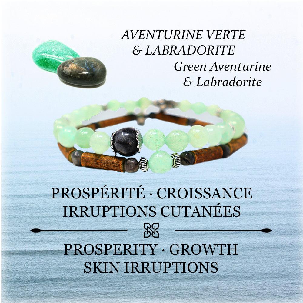 02 | Aventurine & Labradorite - Pur Noisetier | Pure Hazelwood