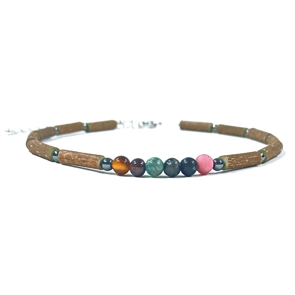 C62 | JOINT PAIN Hazel Wood Ankle Bracelet - Pur Noisetier | Pure Hazelwood