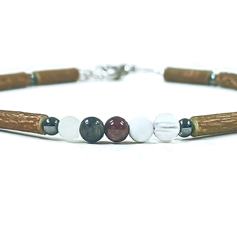 C65 | MENOPAUSE Hazel Wood Ankle Bracelet - Pur Noisetier | Pure Hazelwood