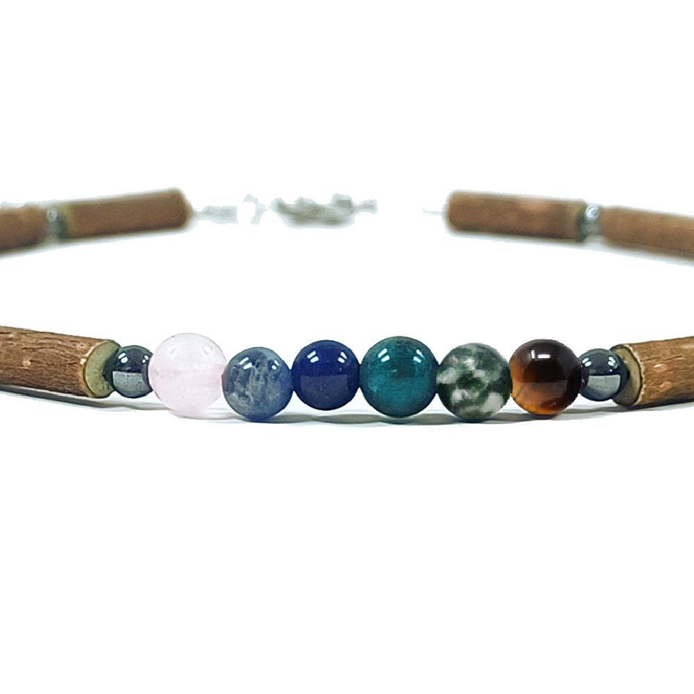 C68 | SELF-CONFIDENCE Hazel Wood Ankle Bracelet - Pur Noisetier | Pure Hazelwood