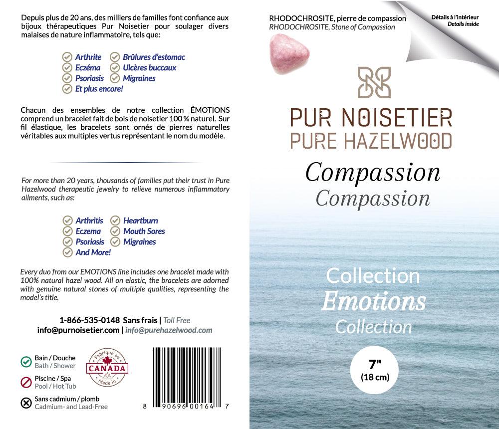 08 | COMPASSION | Rhodochrosite - Pur Noisetier | Pure Hazelwood
