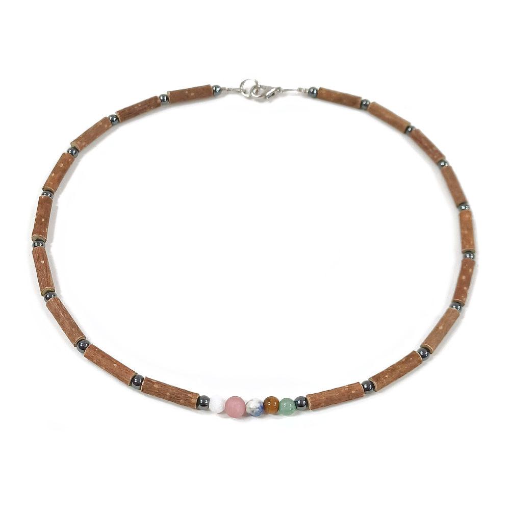 E64 | DIGESTION Hazel Wood Kid Necklace - Pur Noisetier | Pure Hazelwood