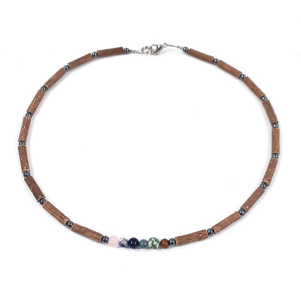 E68 | SELF-CONFIDENCE Hazel Wood Kid Necklace - Pur Noisetier | Pure Hazelwood