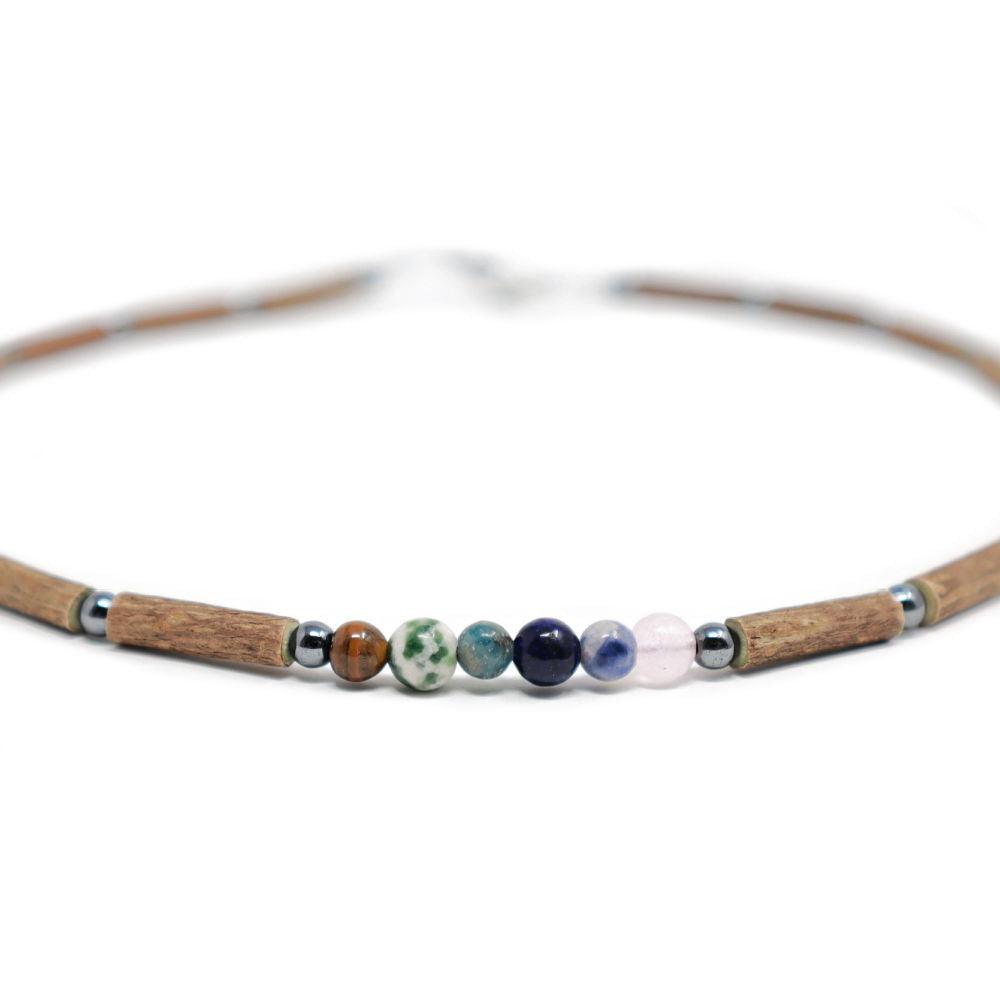 A68 | SELF-CONFIDENCE Hazel Wood Adult Necklace - Pur Noisetier | Pure Hazelwood