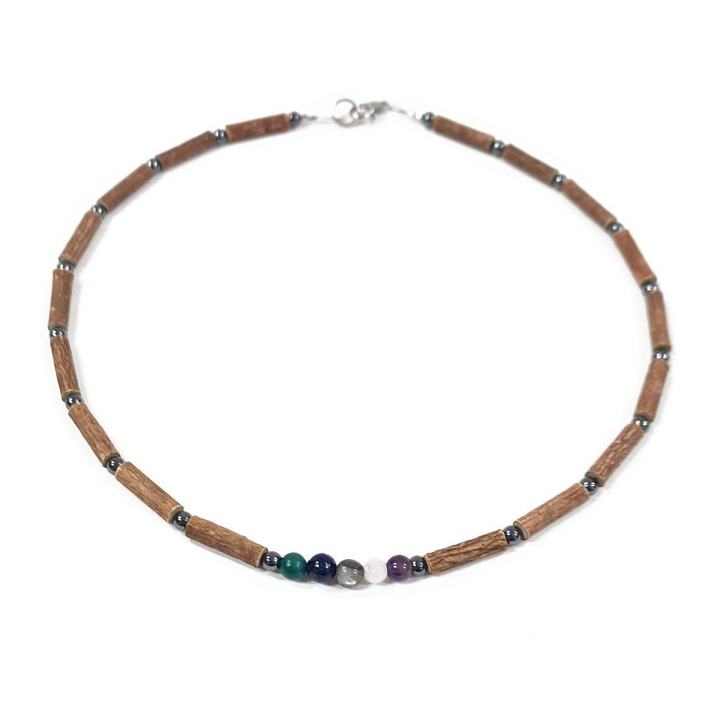 E70 | MIGRAINES Hazel Wood Kid Necklace - Pur Noisetier | Pure Hazelwood