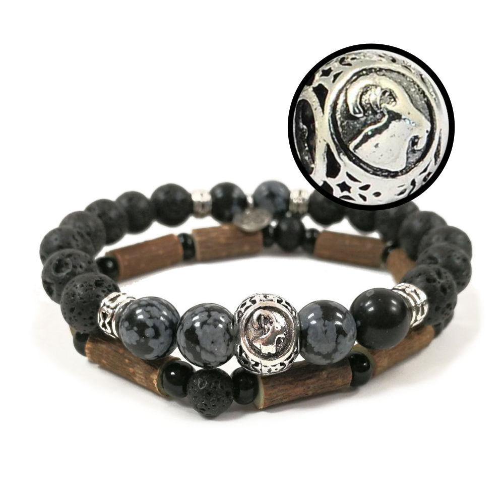 Z10 | CAPRICORN | Snowflake Obsidian