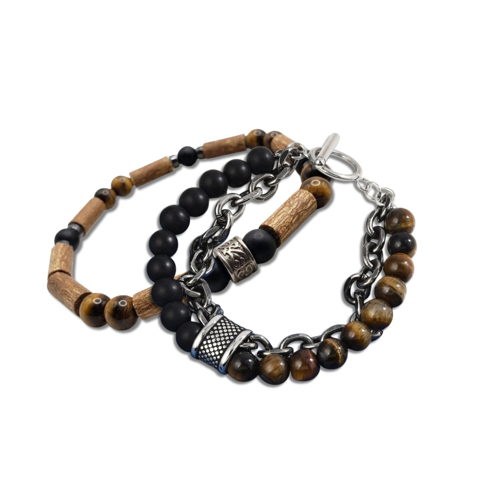 X53 | Tiger Eye Bracelet Set