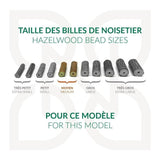 A62 | Collier adulte ARTICULATIONS en bois de noisetier