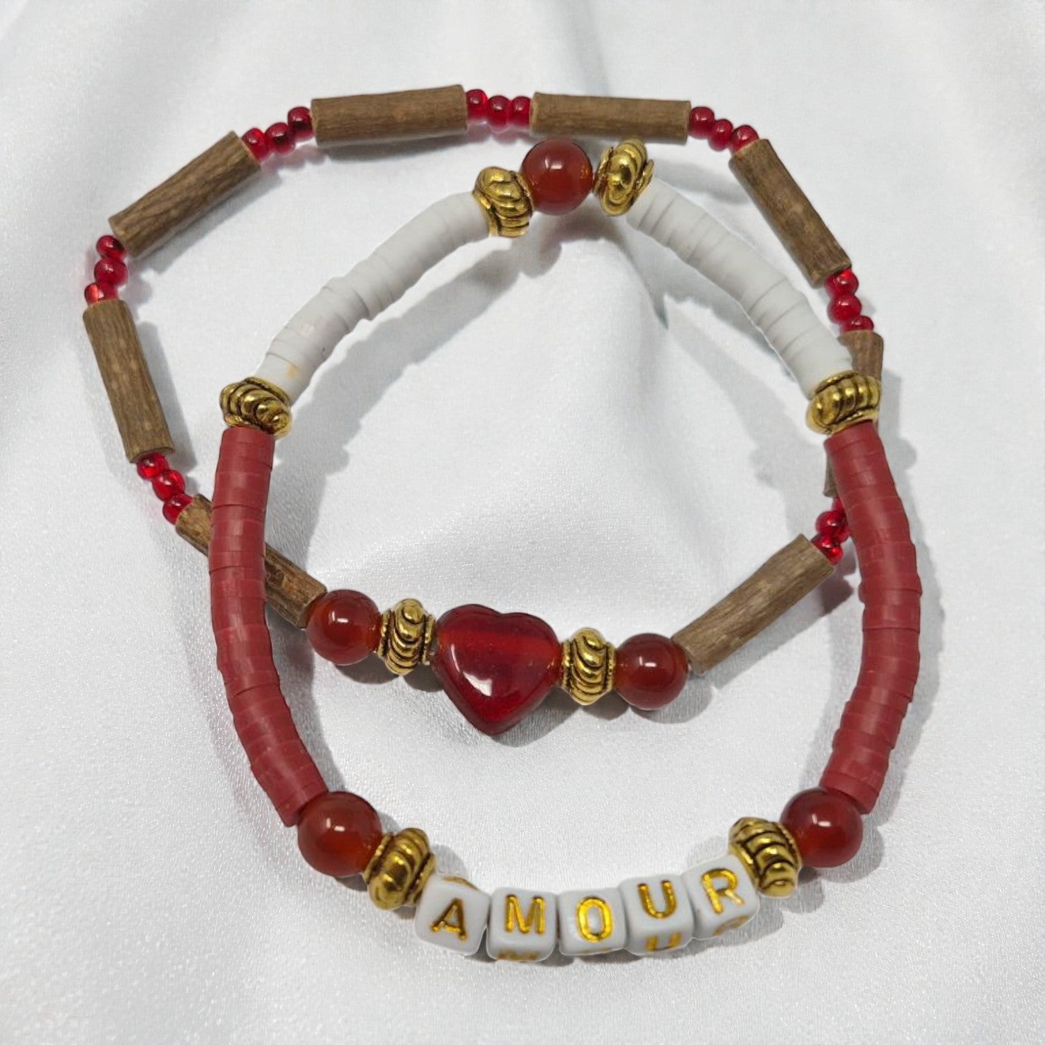 *SAINT-VALENTIN* | Ensemble de bracelets AMOUR