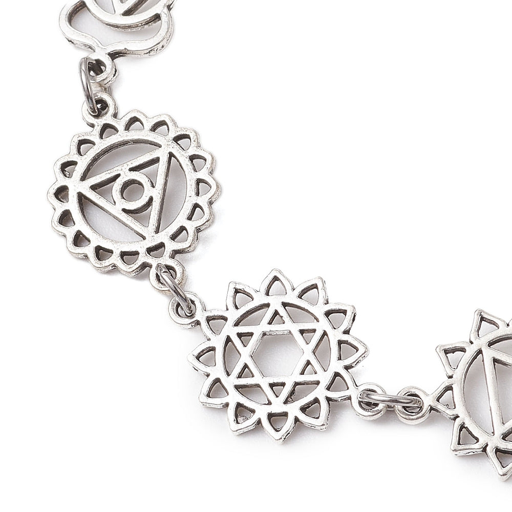 XX11 | Charm bracelets in alloy with a chakra theme