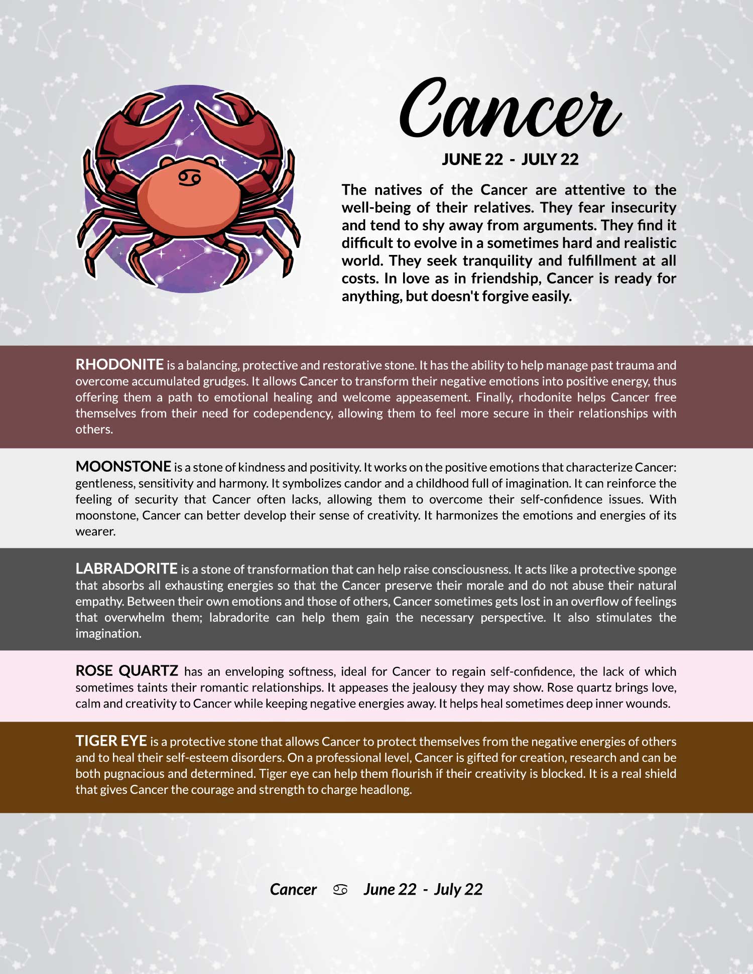 H04 | Collier CANCER pour enfants (4-10 ans)